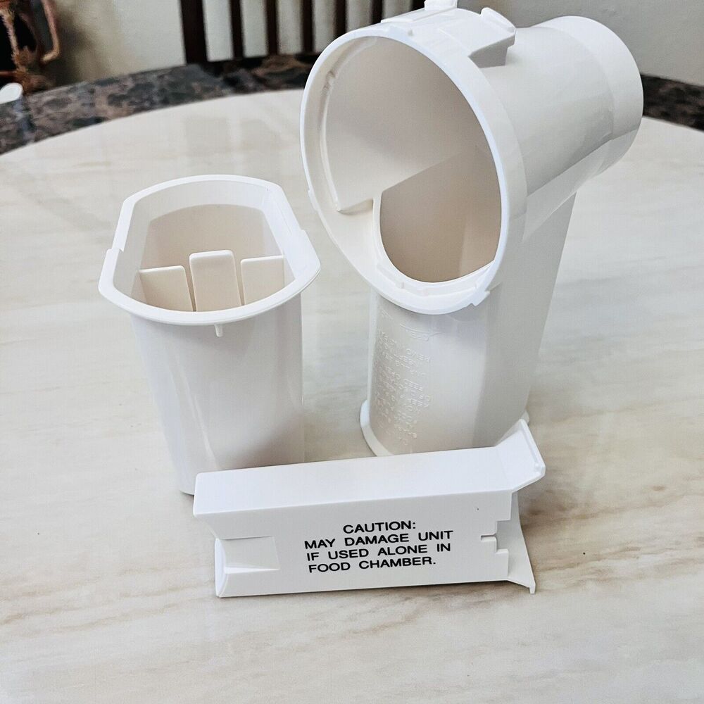 Presto Professional Salad Shooter Plus 0296001 Food Chamber Pusher OEM Lot Of 3